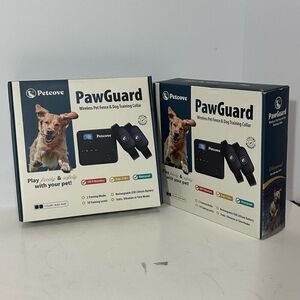 Petcove Paw Guard Wireless Pet Fence & Dog Training Collar (No strap)